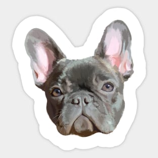 French Bulldog Frenchie Dog Love Sticker